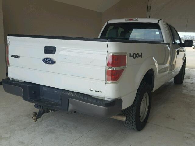 1FTFX1EF0CKD53310 - 2012 FORD F150 SUPER WHITE photo 4