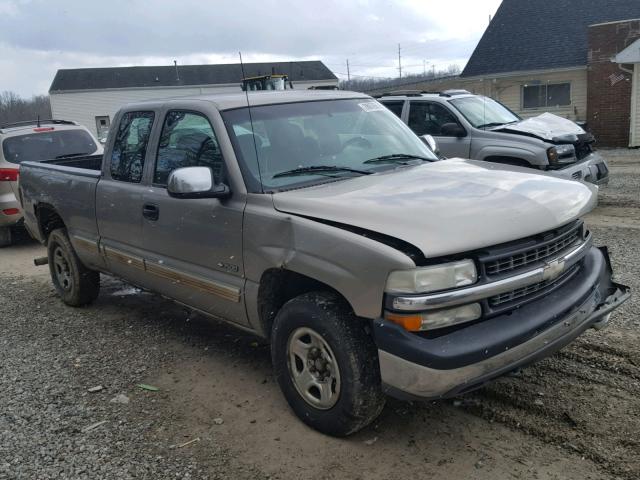 1GCEK19T32Z105424 - 2002 CHEVROLET SILVERADO BEIGE photo 1