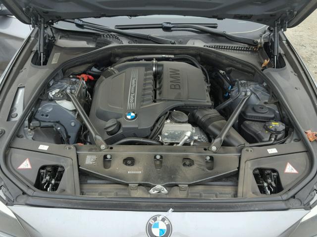 WBA5B3C54FD542709 - 2015 BMW 535 XI GRAY photo 7