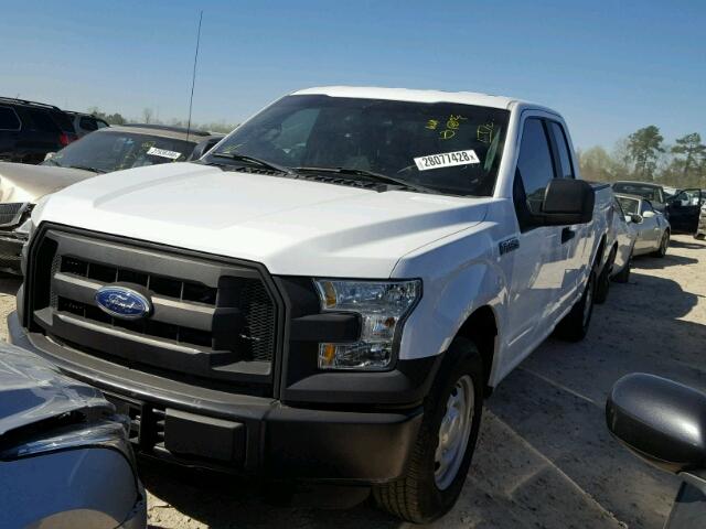 1FTEX1C86FKE51553 - 2015 FORD F150 SUPER WHITE photo 2