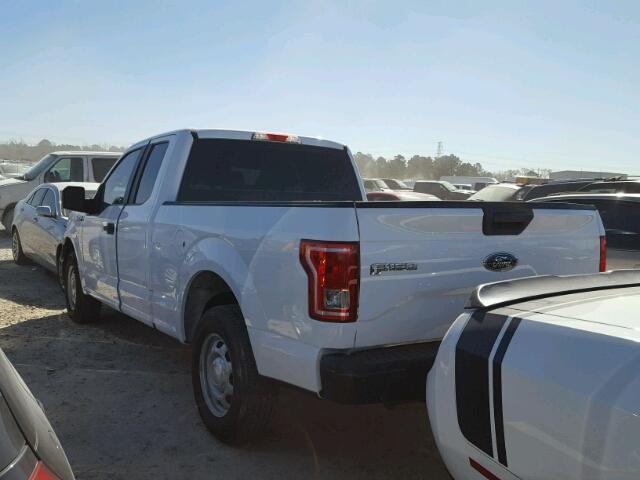 1FTEX1C86FKE51553 - 2015 FORD F150 SUPER WHITE photo 3