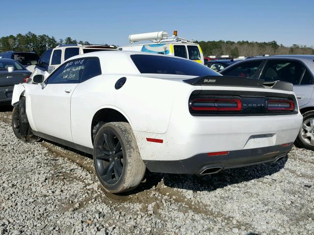 2C3CDZAG2GH183509 - 2016 DODGE CHALLENGER WHITE photo 3