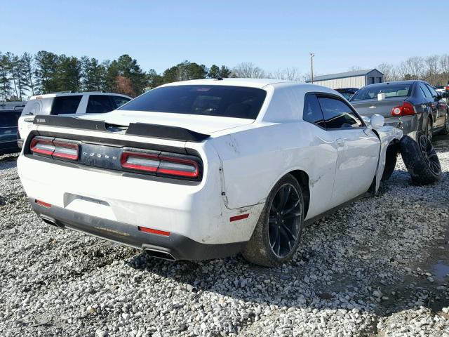 2C3CDZAG2GH183509 - 2016 DODGE CHALLENGER WHITE photo 4