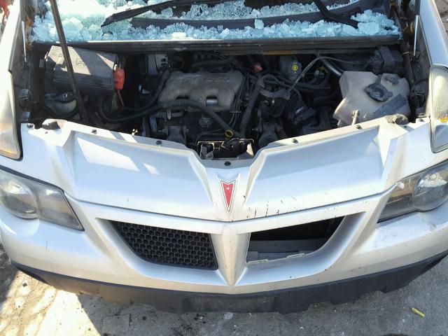 3G7DA03EX5S513454 - 2005 PONTIAC AZTEK SILVER photo 7