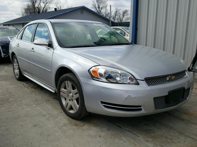 2G1WB5E3XC1313336 - 2012 CHEVROLET IMPALA LT SILVER photo 1