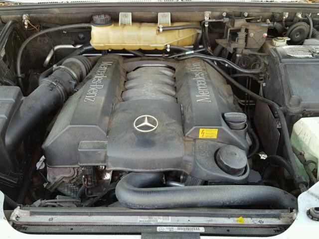 4JGAB75E52A349059 - 2002 MERCEDES-BENZ ML500 SILVER photo 7