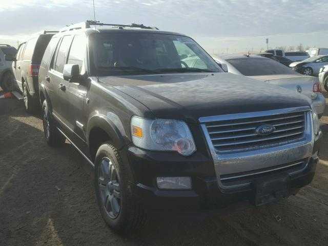 1FMEU75877UB80254 - 2007 FORD EXPLORER L BLACK photo 1