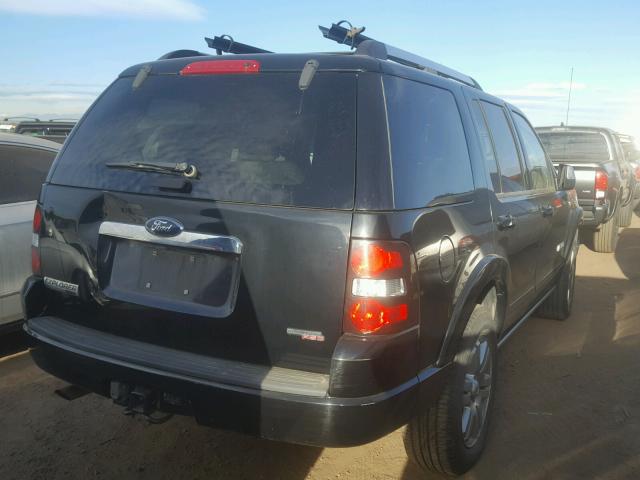 1FMEU75877UB80254 - 2007 FORD EXPLORER L BLACK photo 4