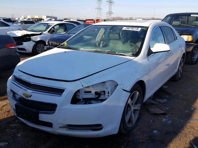 1G1ZC5EU0CF138929 - 2012 CHEVROLET MALIBU 1LT 白色 照片 2