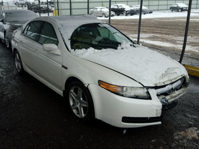 19UUA66215A072676 - 2005 ACURA TL WHITE photo 1