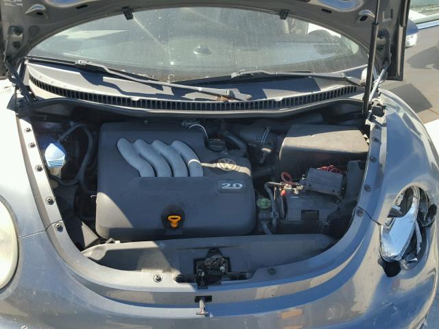 3VWCM31Y65M314311 - 2005 VOLKSWAGEN NEW BEETLE 灰色 照片 7