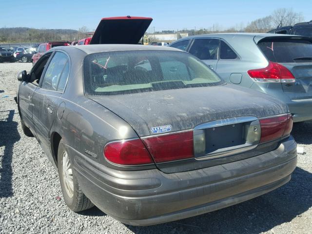 1G4HP54KX2U147506 - 2002 BUICK LESABRE CU BROWN photo 3