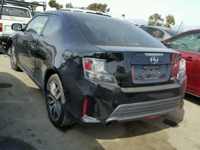 JTKJF5C73E3078005 - 2014 TOYOTA SCION TC 黑色 照片 3