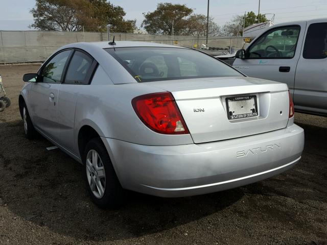 1G8AM15F77Z158816 - 2007 SATURN ION LEVEL SILVER photo 3