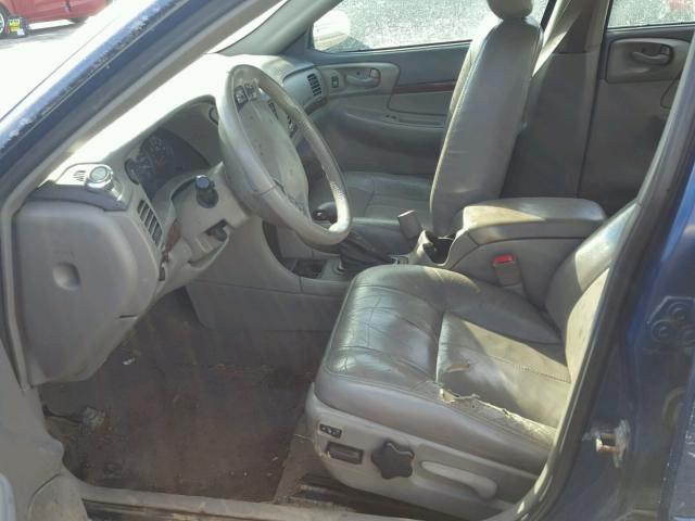 2G1WH52K449278449 - 2004 CHEVROLET IMPALA LS BLUE photo 5