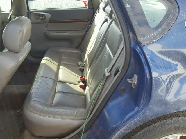 2G1WH52K449278449 - 2004 CHEVROLET IMPALA LS BLUE photo 6