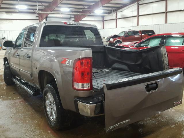 3GTP2VE71CG200932 - 2012 GMC SIERRA K15 TAN photo 3