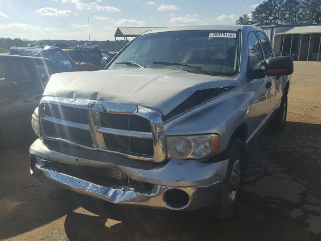 3D7KR28C35G845359 - 2005 DODGE RAM 2500 S SILVER photo 2