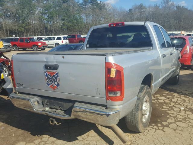 3D7KR28C35G845359 - 2005 DODGE RAM 2500 S SILVER photo 4