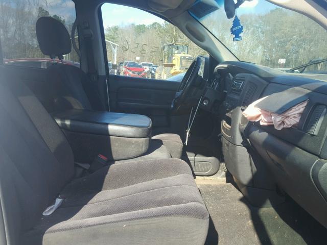 3D7KR28C35G845359 - 2005 DODGE RAM 2500 S SILVER photo 5