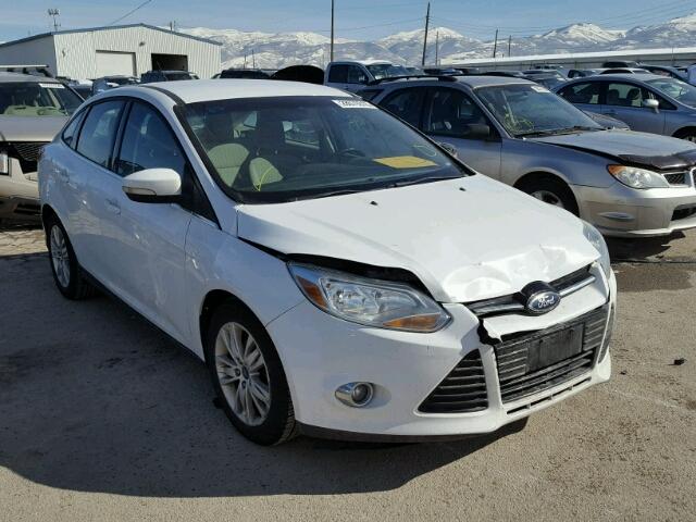 1FAHP3H28CL169164 - 2012 FORD FOCUS SEL WHITE photo 1