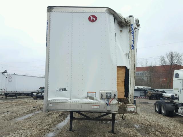 1GRAP0628HT615419 - 2011 GREAT DANE TRAILER SEMI TRAIL WHITE photo 5