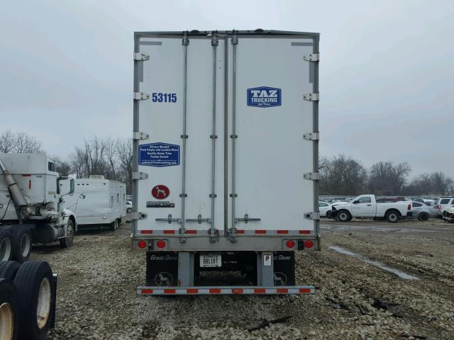 1GRAP0628HT615419 - 2011 GREAT DANE TRAILER SEMI TRAIL WHITE photo 6