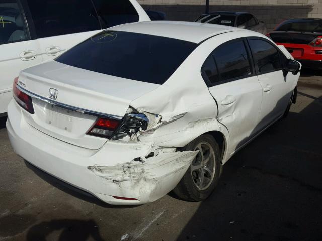 2HGFB2F77FH529519 - 2015 HONDA CIVIC SE WHITE photo 4