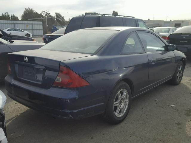 1HGEM21952L087075 - 2002 HONDA CIVIC EX Mavi foto 4