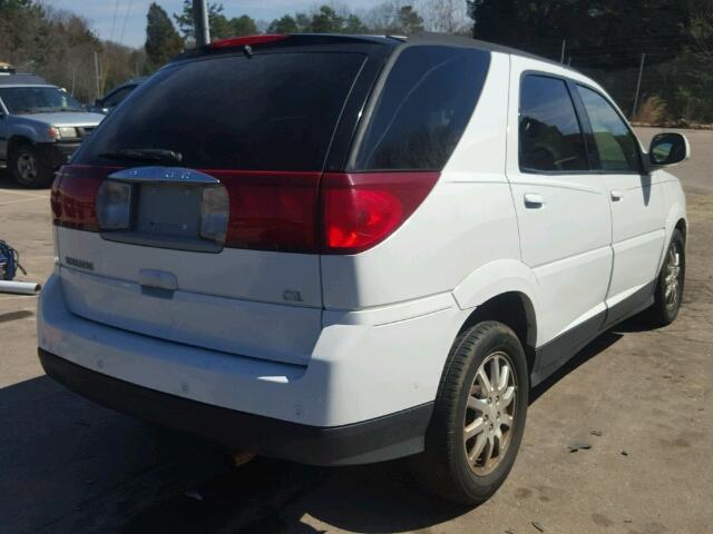 3G5DB03L96S542482 - 2006 BUICK RENDEZVOUS WHITE photo 4