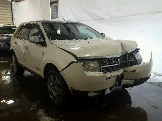 2LMDU88C88BJ07360 - 2008 LINCOLN MKX WHITE photo 1