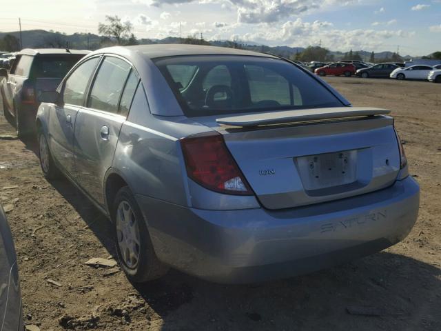 1G8AZ52F43Z137218 - 2003 SATURN ION LEVEL SILVER photo 3