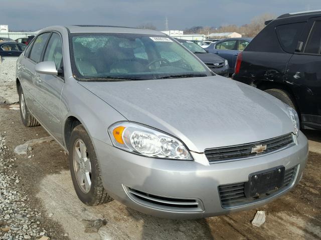 2G1WT58K789254979 - 2008 CHEVROLET IMPALA LT SILVER photo 1