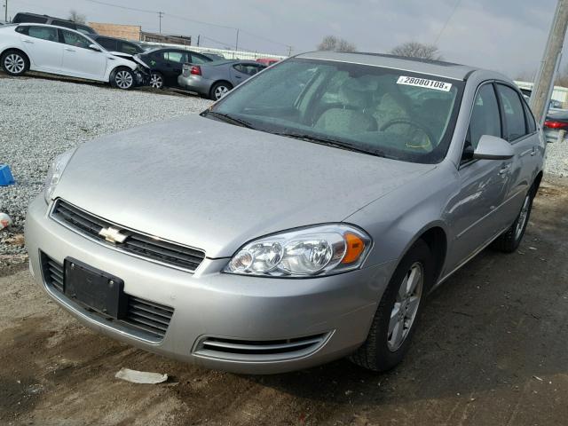 2G1WT58K789254979 - 2008 CHEVROLET IMPALA LT SILVER photo 2