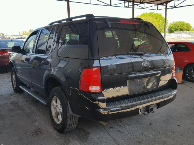 1FMDU73K64UC30812 - 2004 FORD EXPLORER X BLACK photo 3