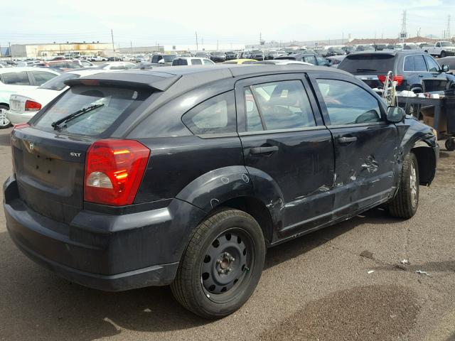 1B3HB48B18D546127 - 2008 DODGE CALIBER SX BLACK photo 4