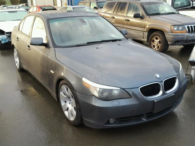 WBANA73564B813286 - 2004 BMW 530 I CHARCOAL photo 1