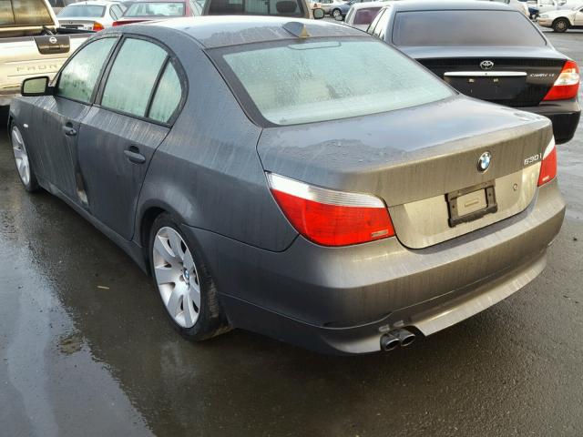 WBANA73564B813286 - 2004 BMW 530 I CHARCOAL photo 3