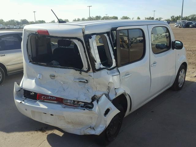 JN8AZ2KR6CT255745 - 2012 NISSAN CUBE BASE WHITE photo 4