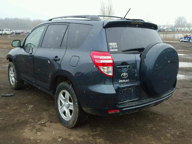 2T3ZF4DV4BW097415 - 2011 TOYOTA RAV4 GRAY photo 3