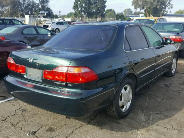 JHMCG6675XC029369 - 1999 HONDA ACCORD EX GREEN photo 4