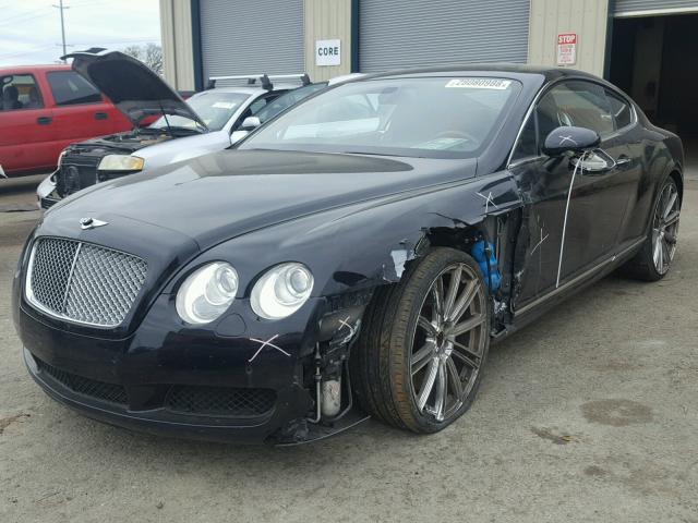 SCBCR63W16C037459 - 2006 BENTLEY CONTINENTA BLACK photo 2