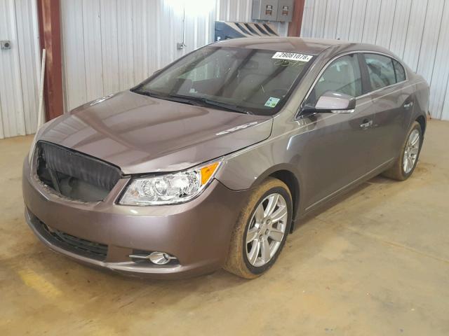 1G4GD5E32CF210597 - 2012 BUICK LACROSSE P TAN photo 2