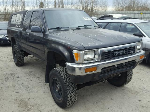 JT4VN13DXL5022803 - 1990 TOYOTA PICKUP 1/2 BLACK photo 1