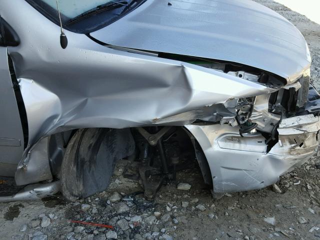 1A8HX58TX9F715364 - 2009 CHRYSLER ASPEN LIMI SILVER photo 9