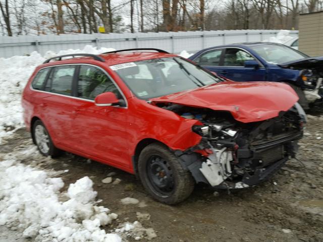 3VWPL7AJ8CM675244 - 2012 VOLKSWAGEN JETTA TDI RED photo 1