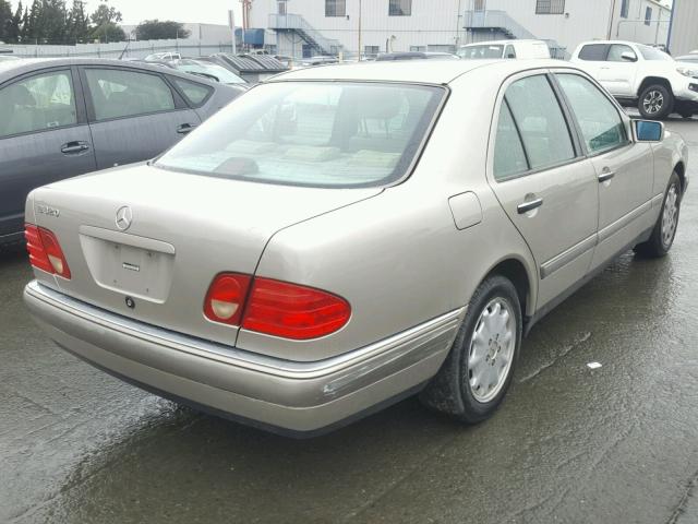 WDBJF55F2TJ014038 - 1996 MERCEDES-BENZ E 320 TAN photo 4