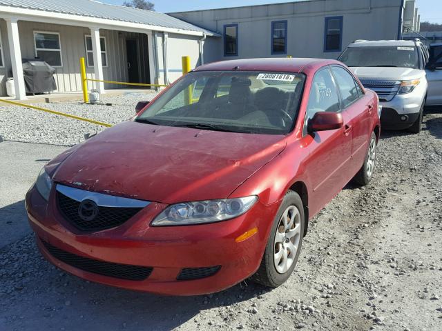 1YVFP80C135M05798 - 2003 MAZDA 6 I MAROON photo 2