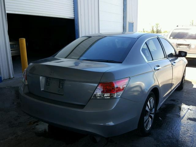 1HGCP26399A009312 - 2009 HONDA ACCORD LX GRAY photo 4