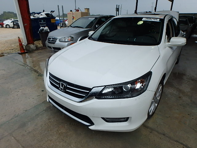 1HGCR2F84DA165871 - 2013 HONDA ACCORD EXL WHITE photo 2